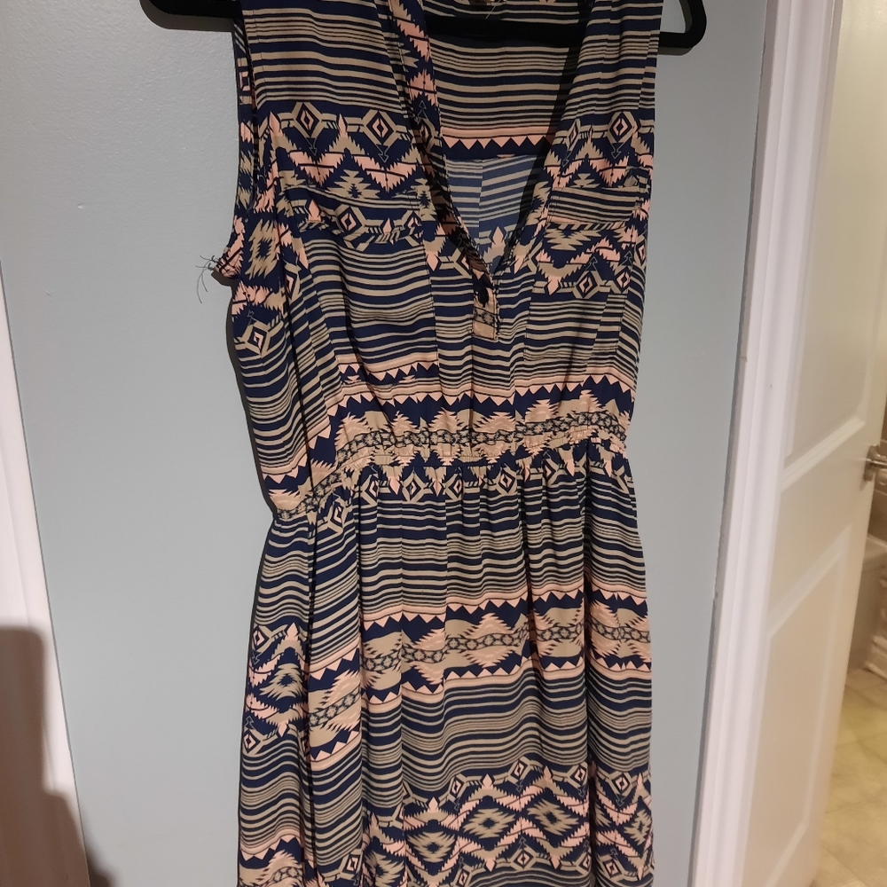 Ardene tribal print dress